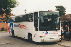 Ambassador Travel 195 (P803 BLJ) at Mildenhall - 9 Aug 2003