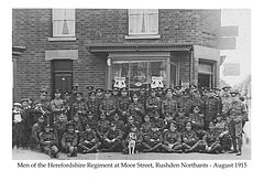 1915 August The Hereford's - Rushden - Northants
