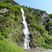 Alaska, Bridal Veil Falls from Richardson Highway