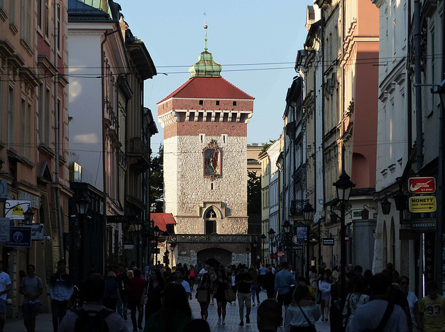 Kraków - Brama Floriańska