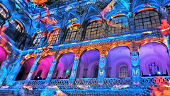 Lyon (69) Palais de la Bourse. 21 décembre 2023. Spectacle "Eonarium"