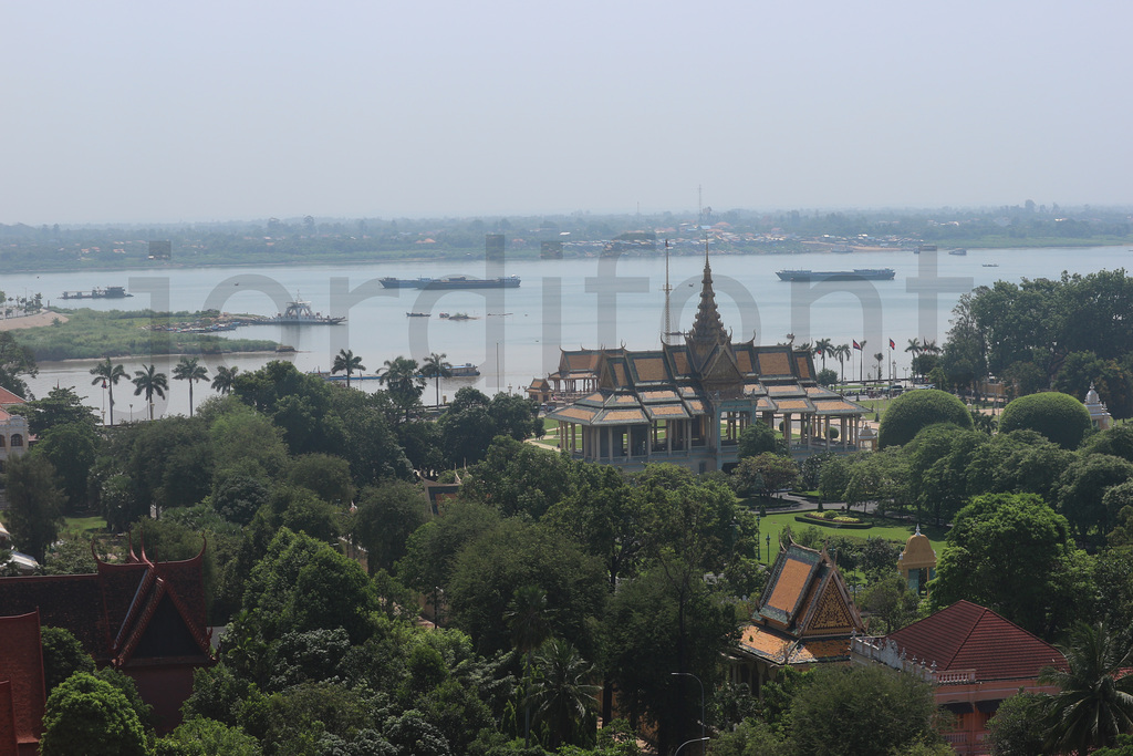 Riu Mekong a Phnom Pehn