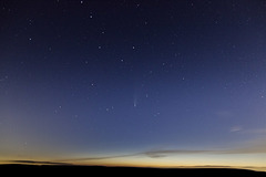 Comet Neowise from near Burbage Bridge