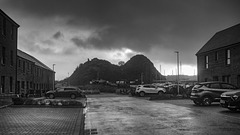 Dumbarton Rock from Hatters View