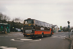 Grove Coaches, Hertford VLF 6X in Watton-at-Stone – 13 Mar 1998 (382-13)