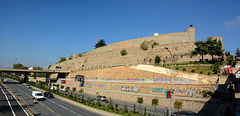 North Macedonia, Boulevard Goce Delchev and Skopje Fortress
