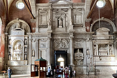 Venice 2022 – Santi Giovanni e Paolo – Funerary monuments