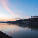 Bratislava castle at the blue hour