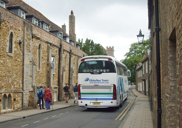 DSCF9176 Ulsterbus Tours 127 (BXI 337) in Ely - 7 Aug 2017
