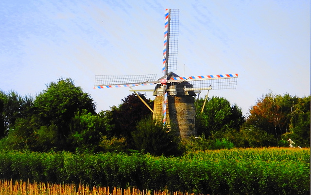 Van Tienhoven molen  ( Dia-Scan )