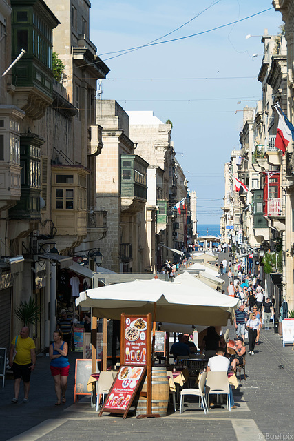 in den Gassen von Valletta (© Buelipix)