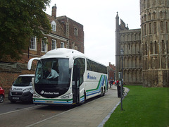 DSCF9168 Ulsterbus Tours 127 (BXI 337) in Ely - 7 Aug 2017