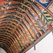 Detail of roof Huntingfield Church, Suffolk painted by Mrs Holland the Rectors wife 1859-66