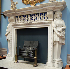 Chimneypiece from Moor Park Hertfordshire now at Lever Gallery Port Sunlight