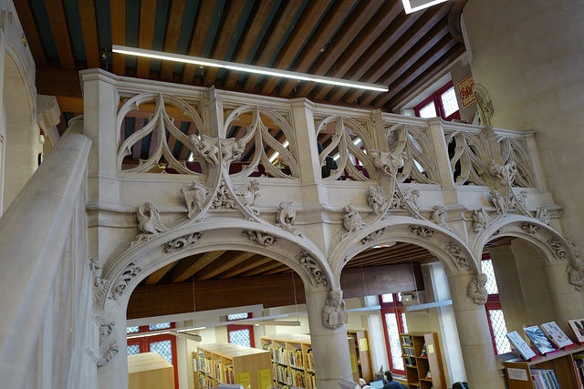 Bibliohèque Fornay, Paris (reading room)