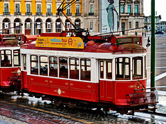 Lisboa - Il vecchio tram restaurato e circolante -