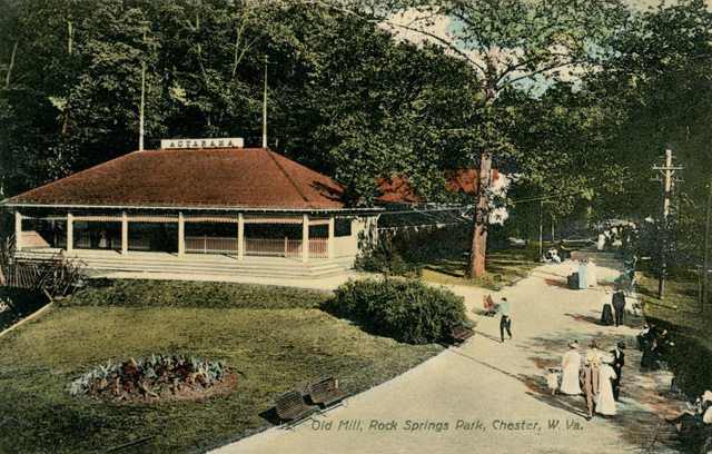 Aquarama, Old Mill, Rock Springs Park, Chester, West Virginia