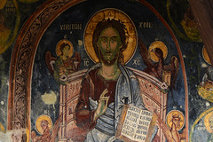 Bulgaria, Painting on the Wall of the Rozhen Monastery Church
