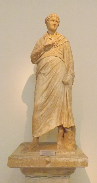 Statue of Kleonikos from Eretria in the National Archaeological Museum of Athens, May 2014