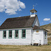 Little old Catholic church in the Badlands