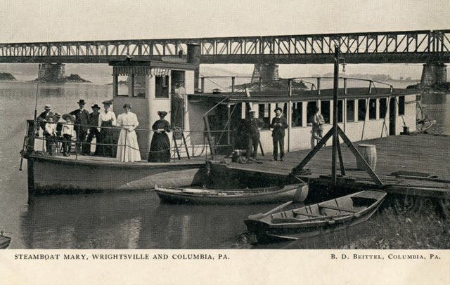 Steamboat Mary, Wrightsville and Columbia, Pennsylvania, ca. 1907