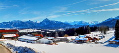 Allgäu Winter-Panorama... ©UdoSm