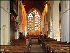 nave of Dorchester Abbey