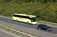A Kings Ferry Mercedes-Benz Tourismo on the A11/A14 near Newmarket - 1 Sep 2019 (P1040296)