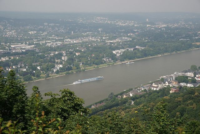 River Rhein At Konigswinter