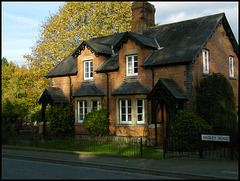 red brick cottages in Ardley Road