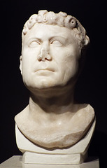 Marble Male Portrait from Merida in the Archaeological Museum of Madrid, October 2022