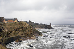 St Andrews Castle and the North Sea