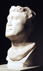 Marble Male Portrait from Merida in the Archaeological Museum of Madrid, October 2022