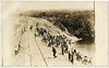 KN0368 KENORA - [BRINGING THE DOUBLE TRACK TO KENORA 1905-1910 - CROWD]