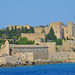 The Fortress of Rhodes and Palace of the Grand Master (View from the Sea)