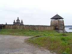 Запорожская казацкая крепость на острове Хортица / Cossack Fortress on the Island of Khortytsa