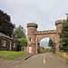 Lodge and gate, Letham Grange, Angus, Scotland