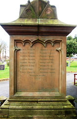 Park House Colliery Disaster Memorial, Clay Cross Cemetery, Derbyshire