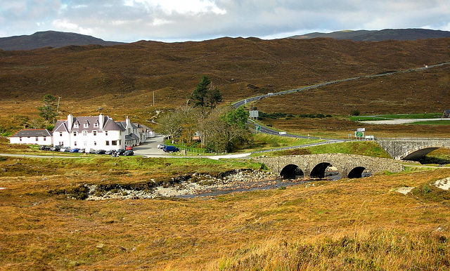 The Sligachan Hotel and Old Bridge, Isle of Skye