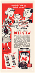 Nalley's Beef Stew Ad, 1957