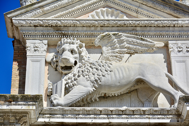 Venice 2022 – Arsenale – Lion of Saint Mark