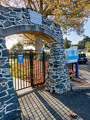 Park Entrance At Morrinsville