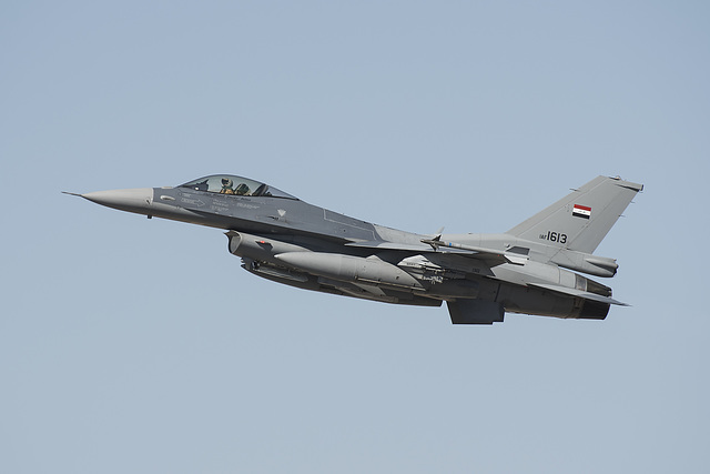 Iraqi Air Force Lockheed Martin F-16C Fighting Falcon 1613 (12-0010)