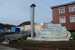 Street Monument to the Miner's Job