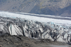 Iceland, The Skaftafell Glacier Close-Up