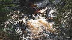 Waterfalls on the Findhorn
