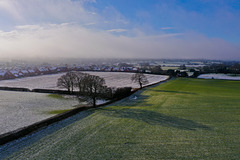 Gnosall in the snow