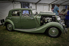 A Triumph at a Historic Car Auction at Brooklands