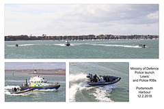MOD police vessels Portsmouth 12 2 2018