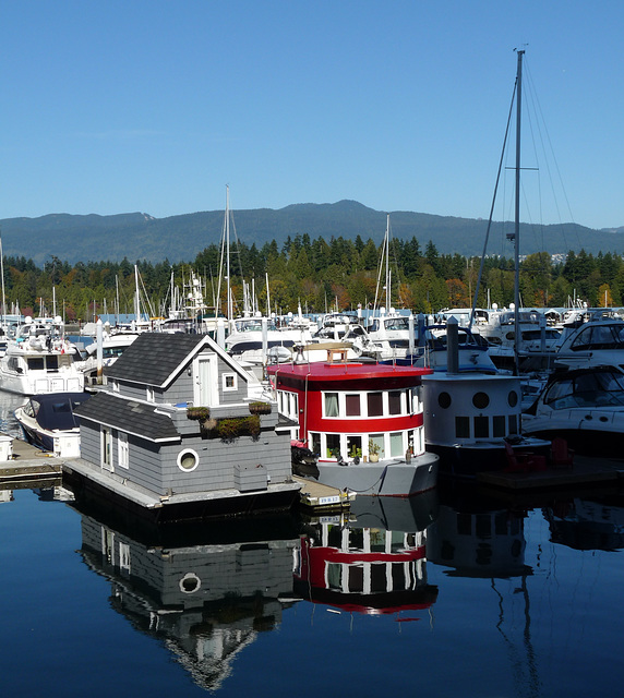 Reflections of Coal Harbour